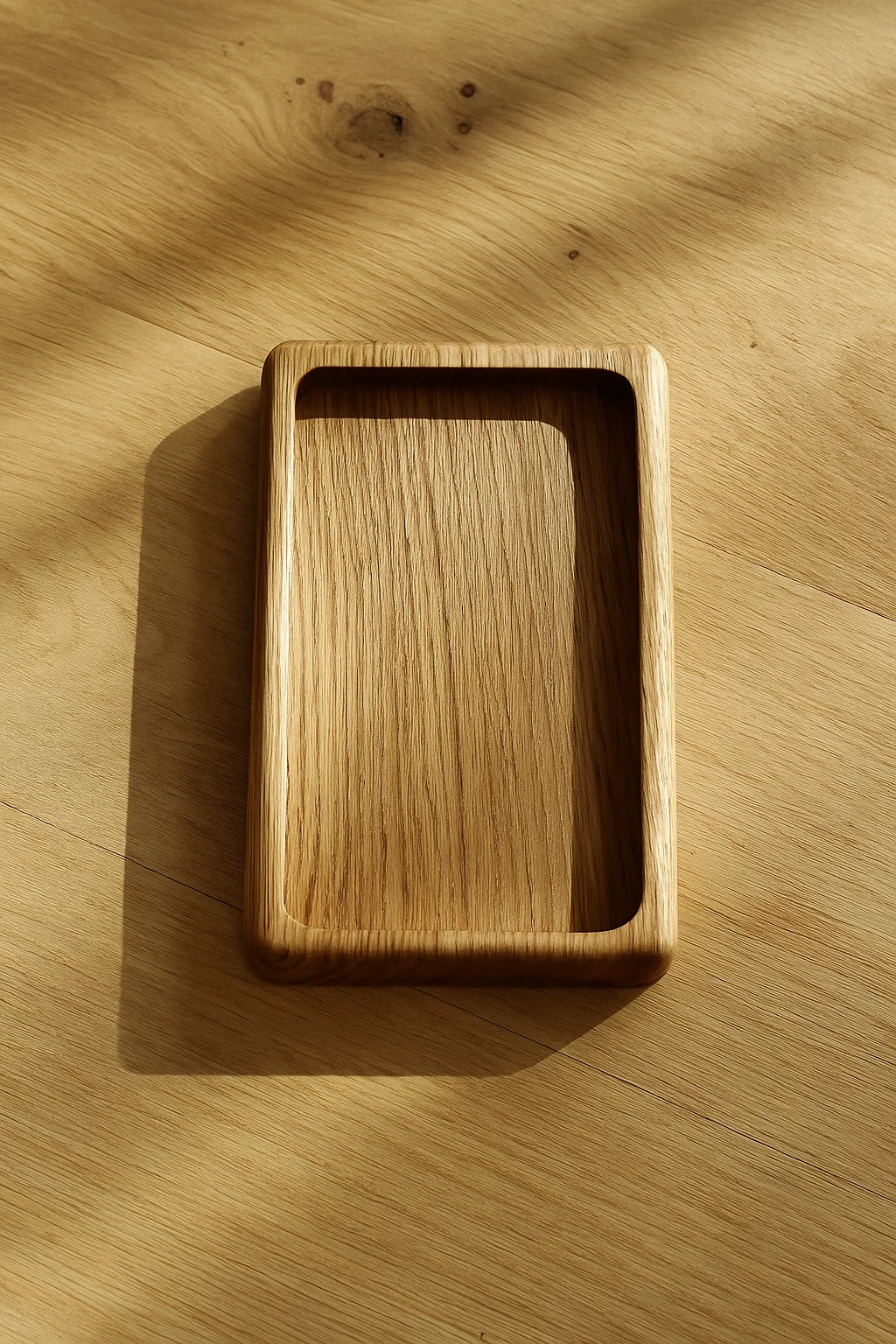 Rectangular рlate for serving with one section