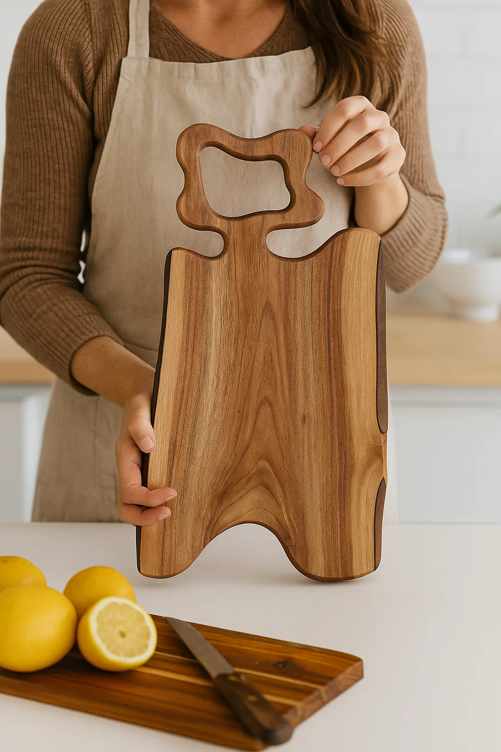 Rustic Wooden Cutting Board