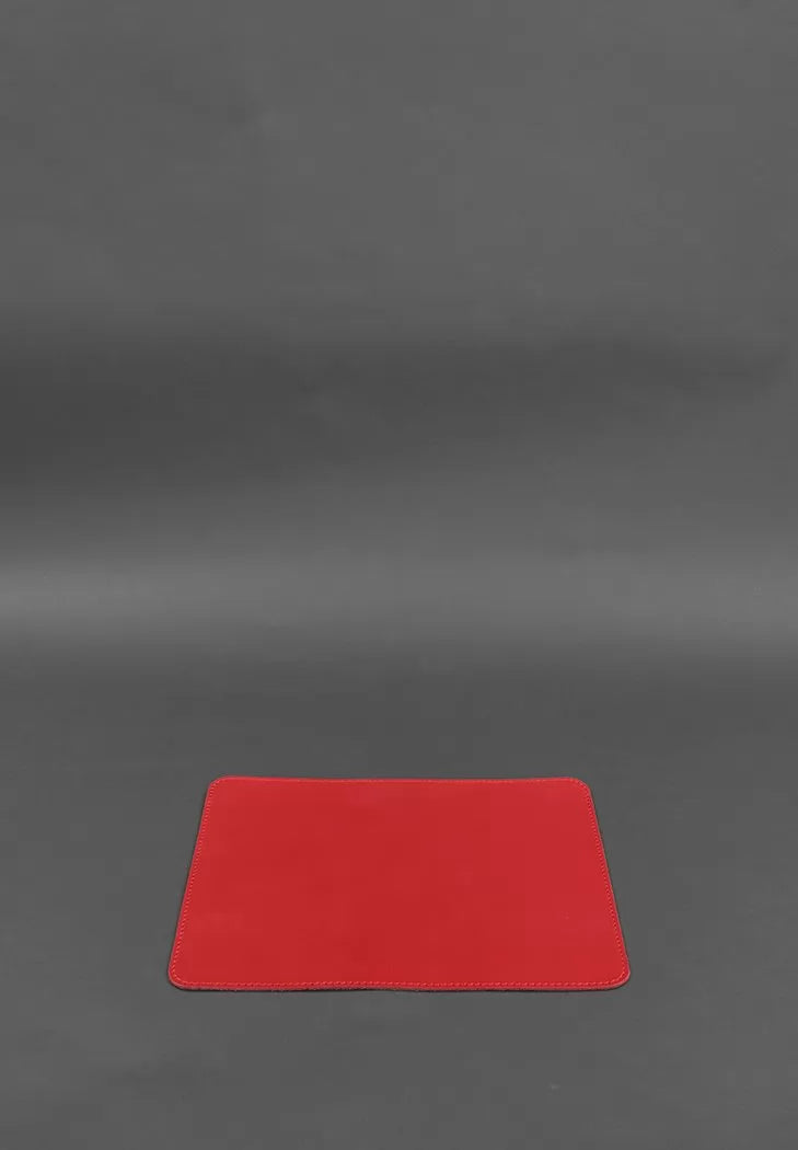 Genuine leather mouse pad 1.0 red crush - BN-MP-red