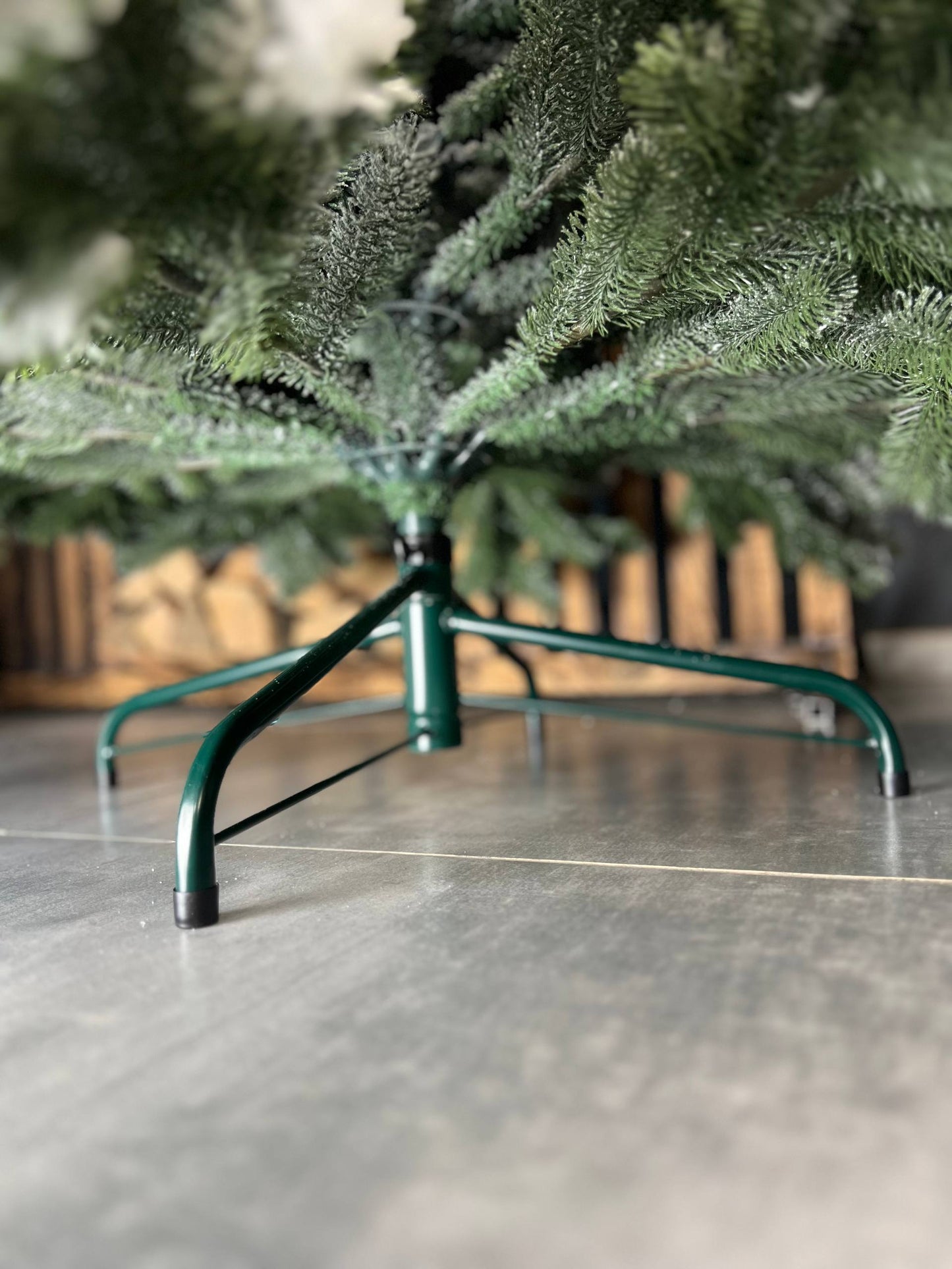 Snow-covered “Triumph” Christmas tree - 2.1 m.