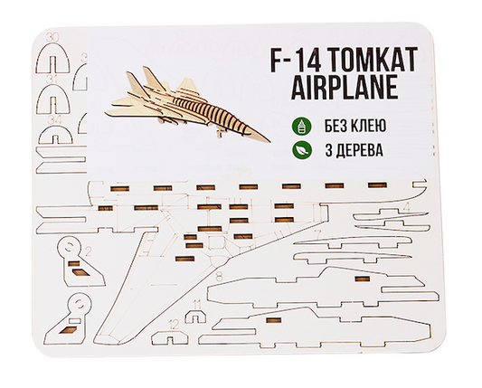 Mechanical Constructor "F-14 Tomcat Airplane"