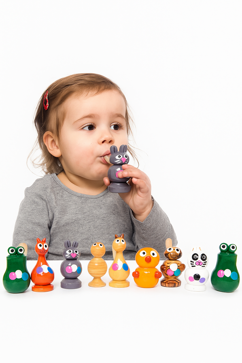 Natural Wooden Mouse Whistle