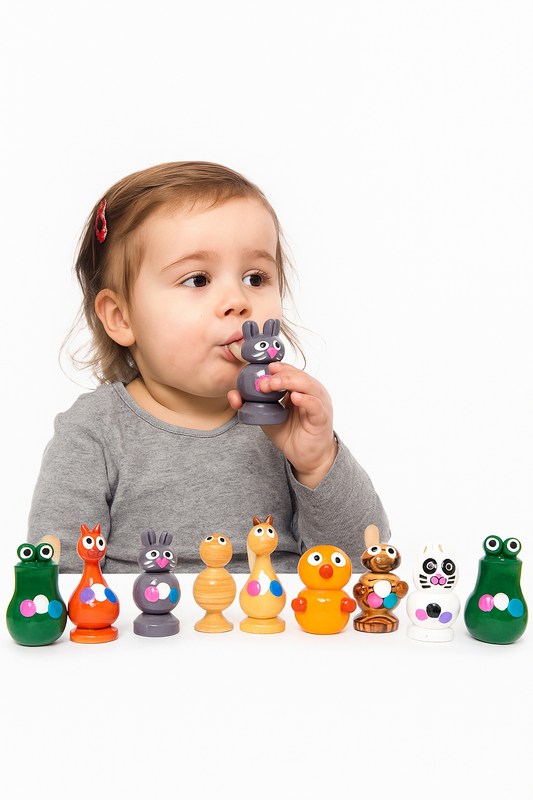 Natural Wooden Mouse Whistle