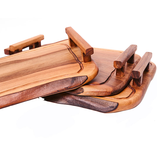 Elegant Natural Wood Serving Board