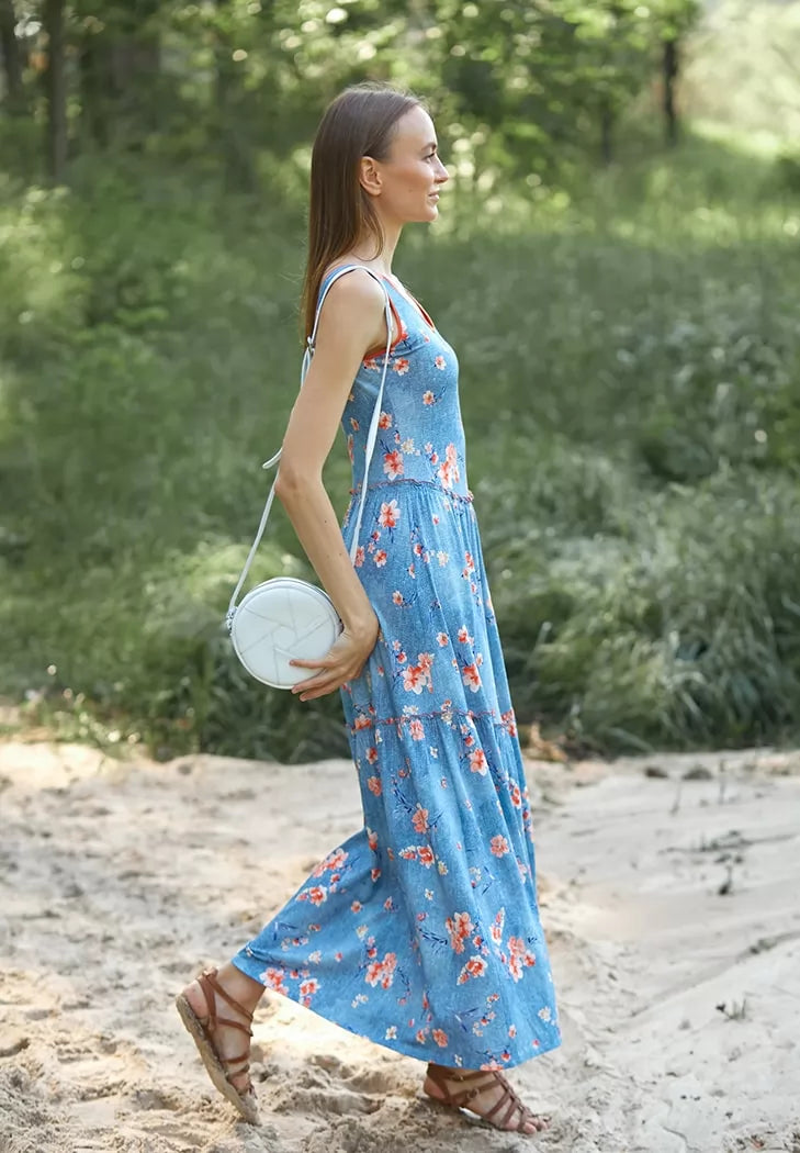 Leather round women's bag Bon Bon white - BN-BAG-11-light