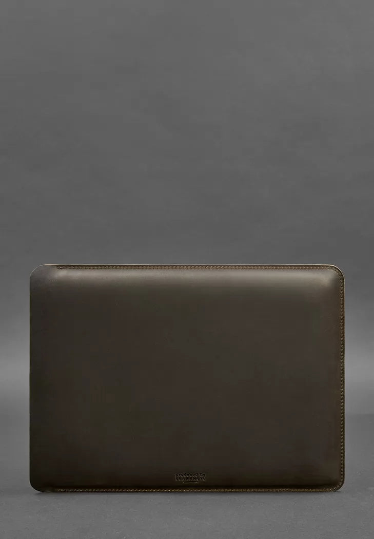 Leather case for MacBook 13 inch Dark Brown Crazy Horse - BN-GC-7-o