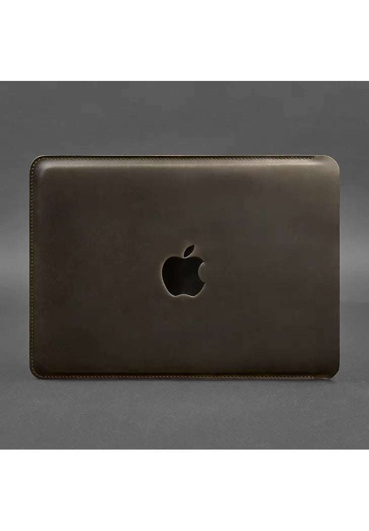Leather case for MacBook 13 inch Dark Brown Crazy Horse - BN-GC-7-o