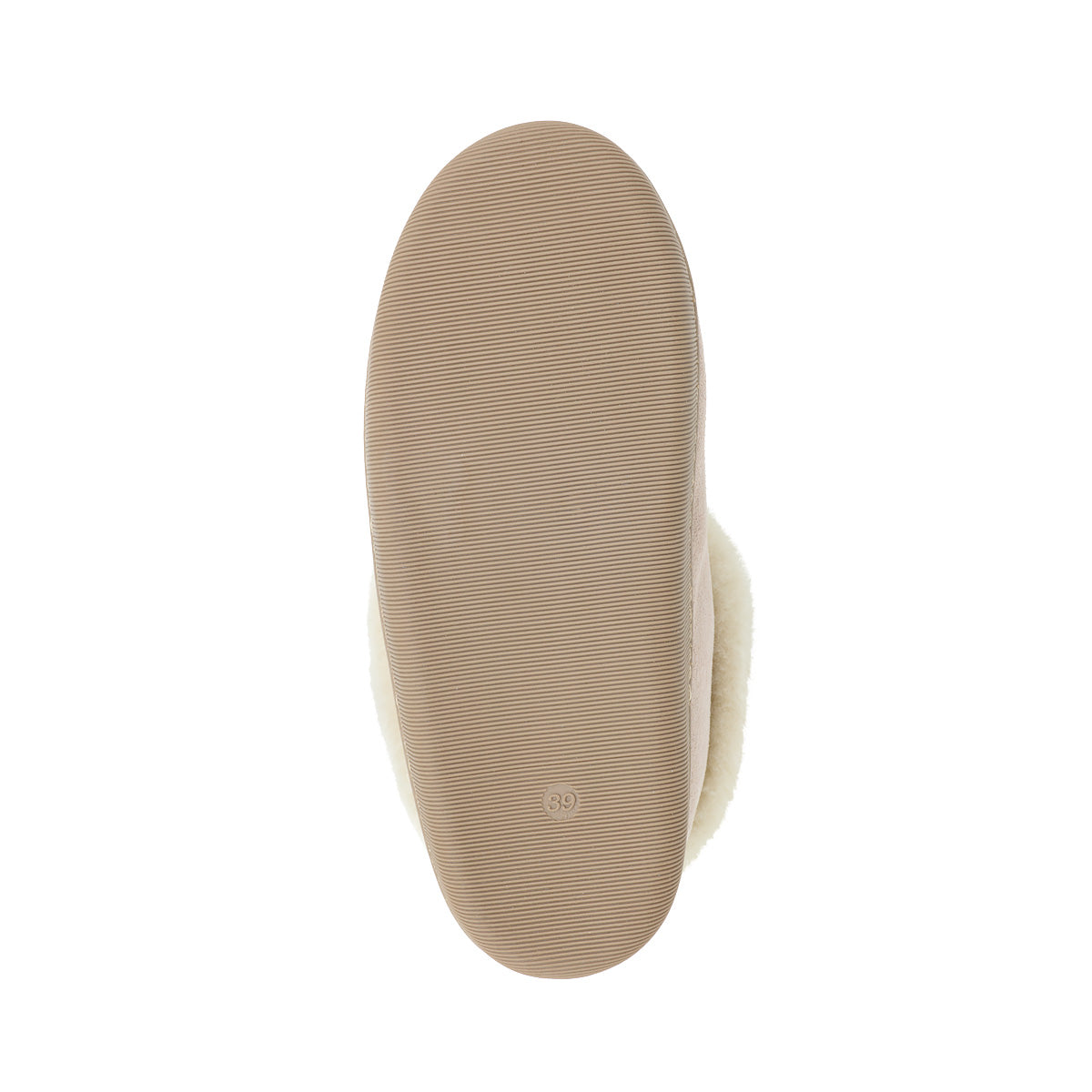 PEPPIN women's slippers beige and white