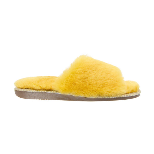 WOMEN'S SLIPPERS ANOA MUSTARD
