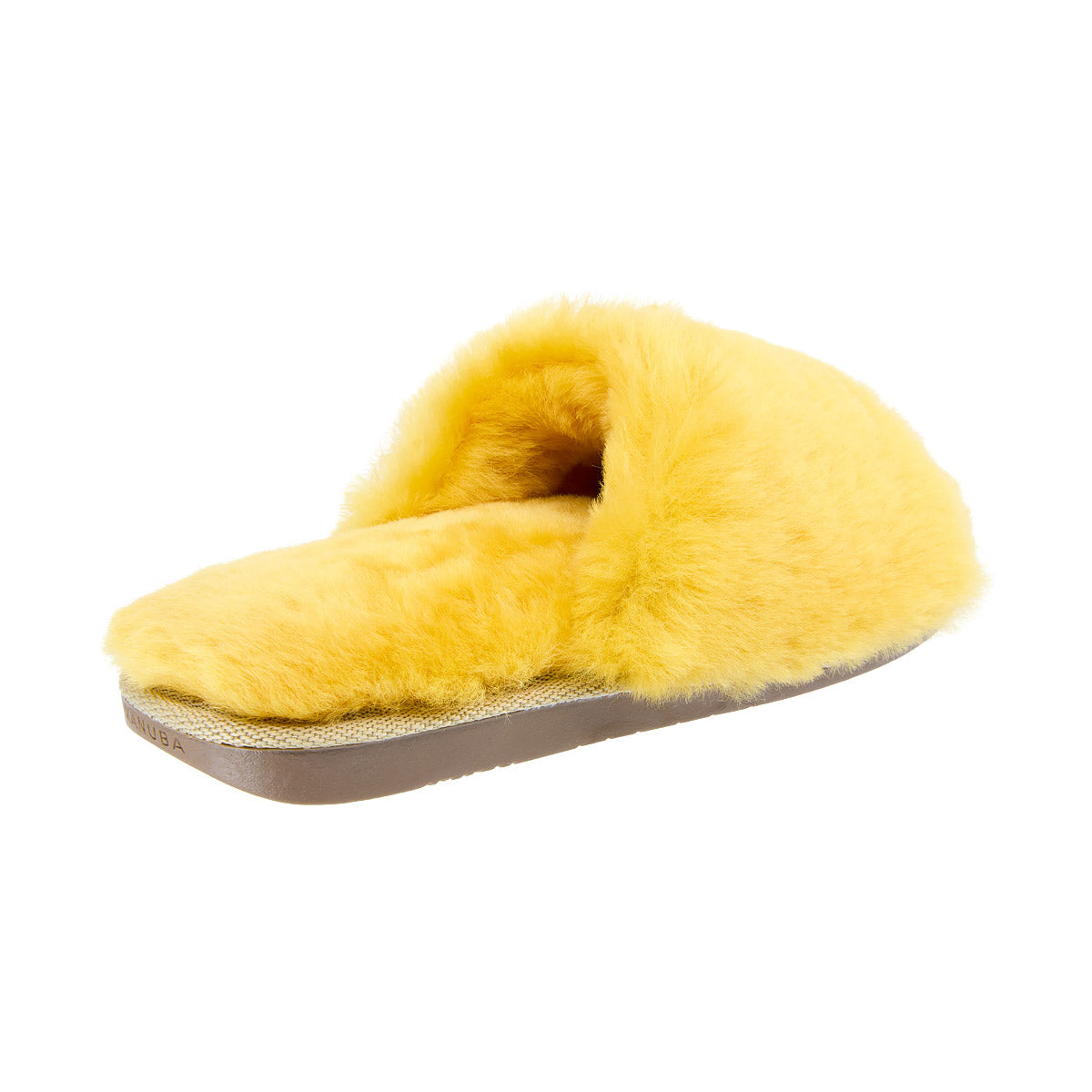 WOMEN'S SLIPPERS ANOA MUSTARD