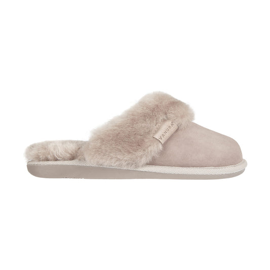 WOMEN'S CASHMERE SLIPPERS BEIGE