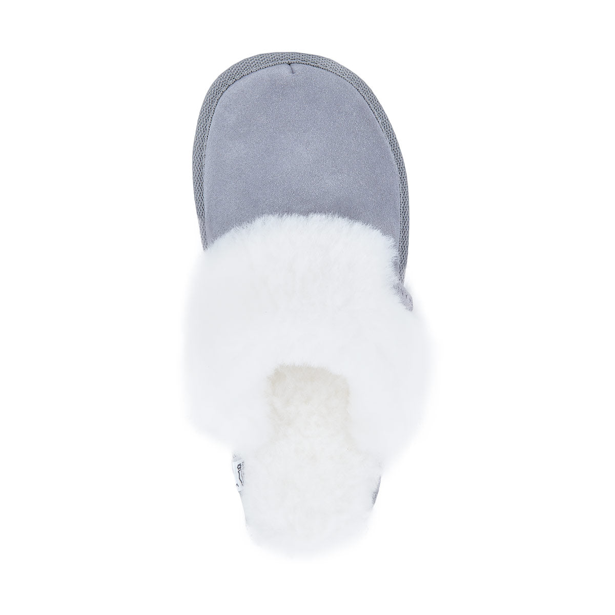 WOMEN'S CASHMERE SLIPPERS ASH-WHITE