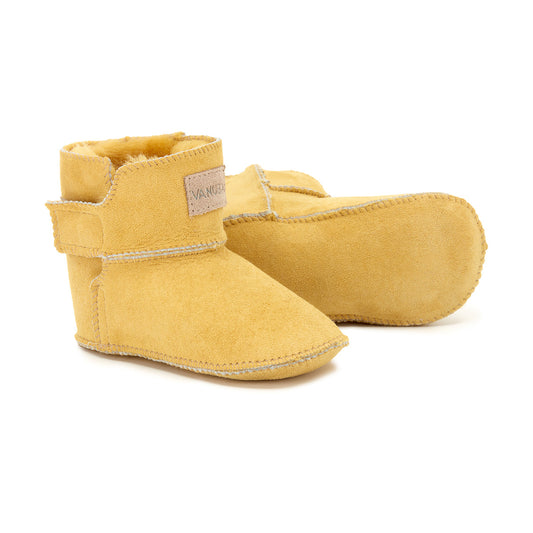 KIKO CHILDREN'S SLIPPERS MUSTARD