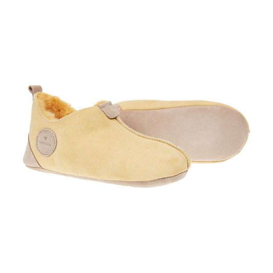 Children's slippers OXFORD MUSTARD