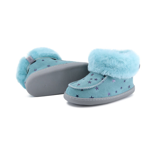 PEPPIN children's slippers turquoise 26-30
