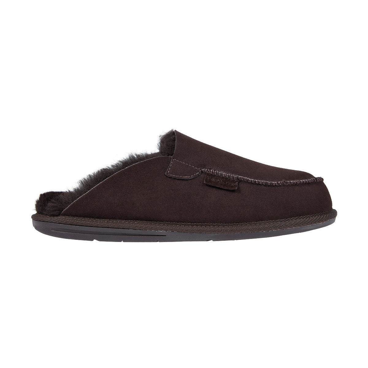 AWASSI BROWN MEN'S SLIPPERS