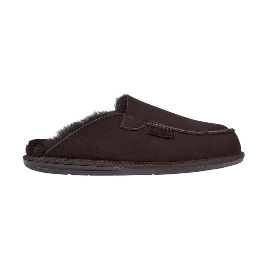 AWASSI BROWN MEN'S SLIPPERS