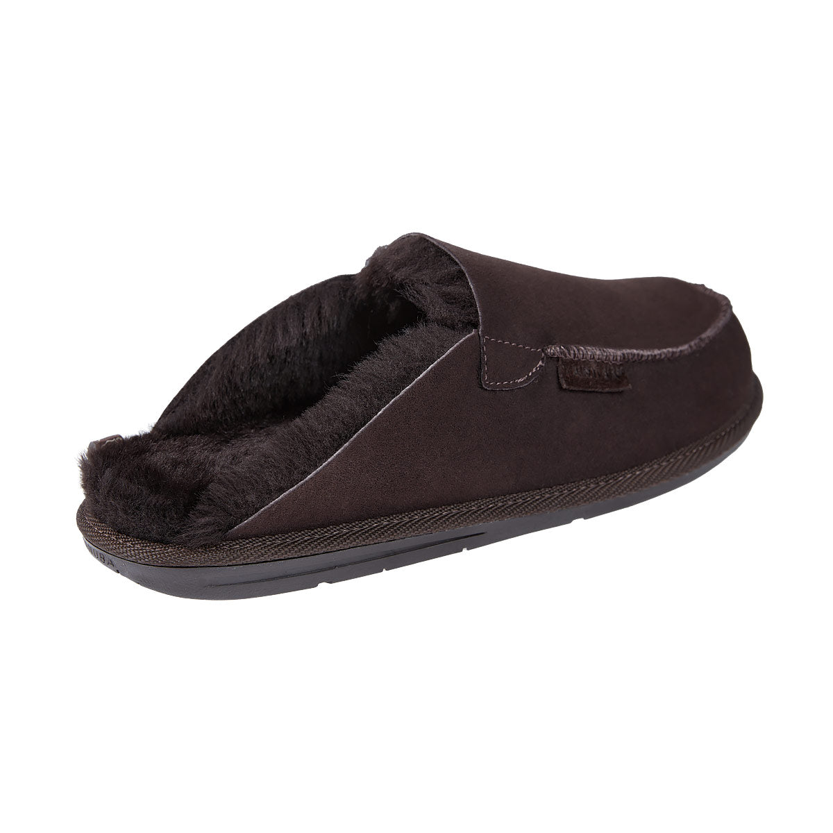 AWASSI BROWN MEN'S SLIPPERS