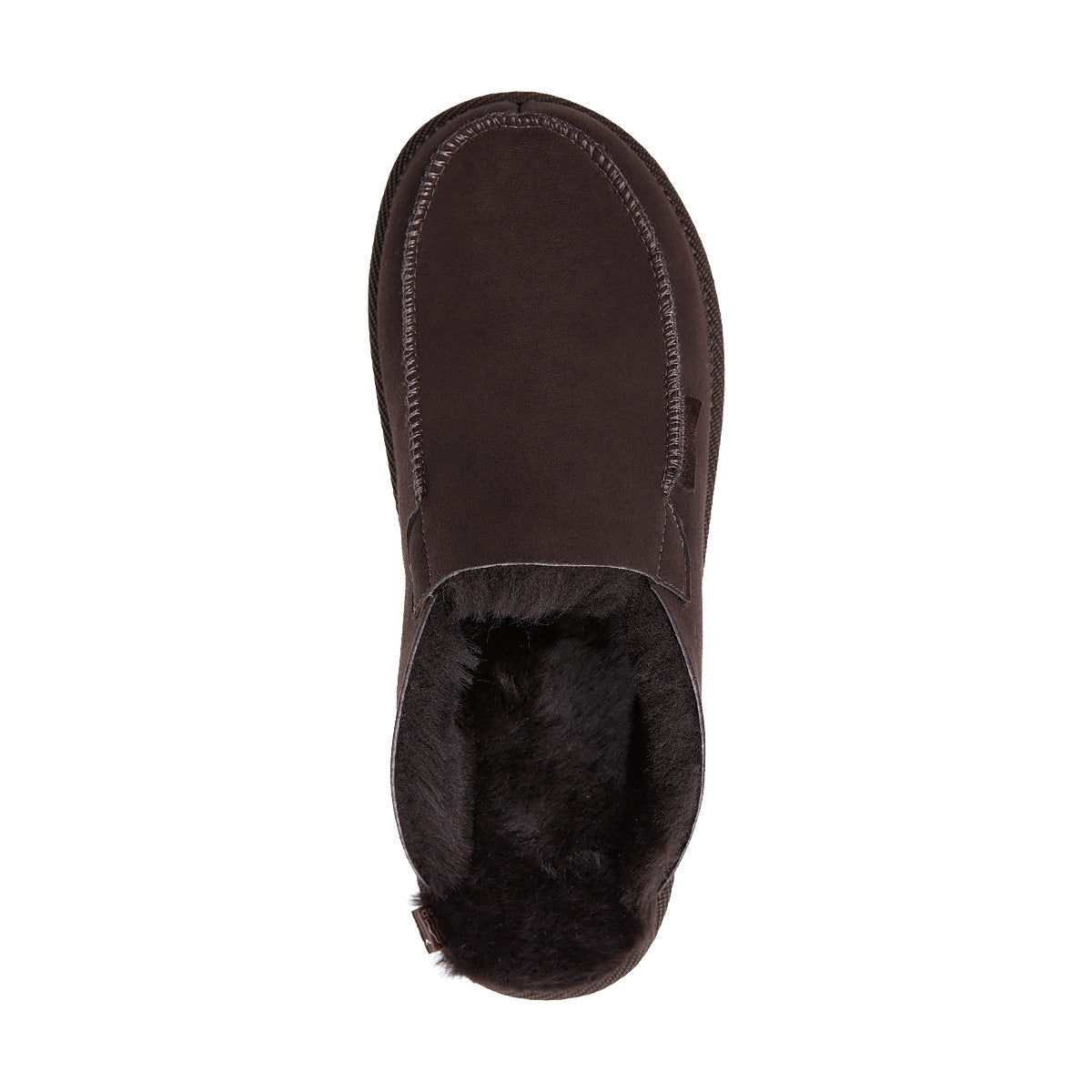 AWASSI BROWN MEN'S SLIPPERS