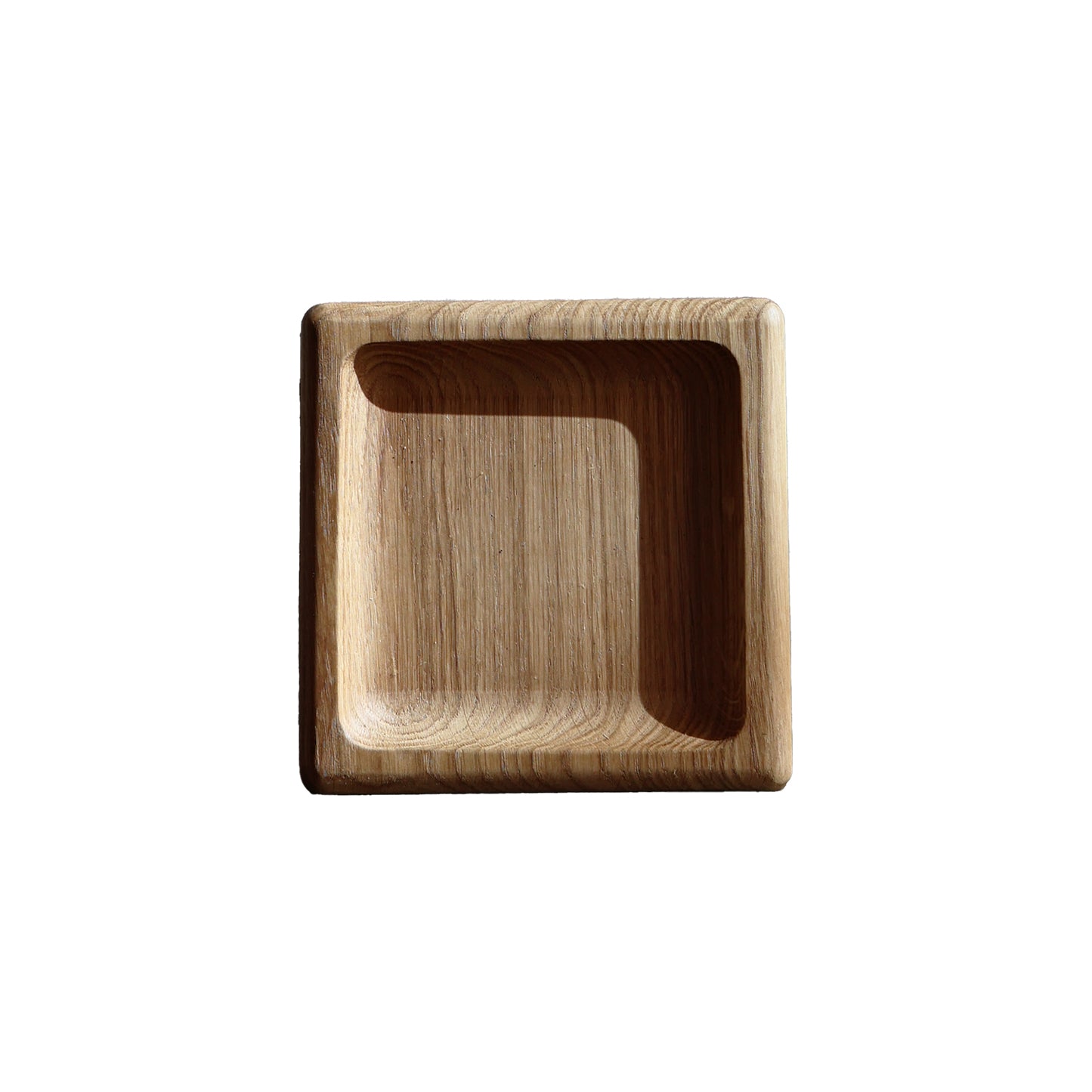 Square рlate for serving with one section