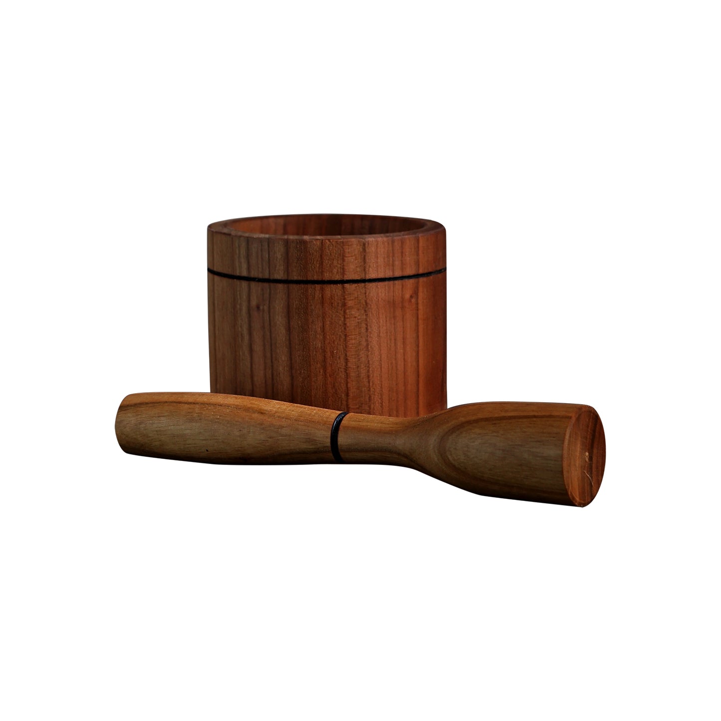 Handcrafted Wooden Mortar Set – Natural & Functional