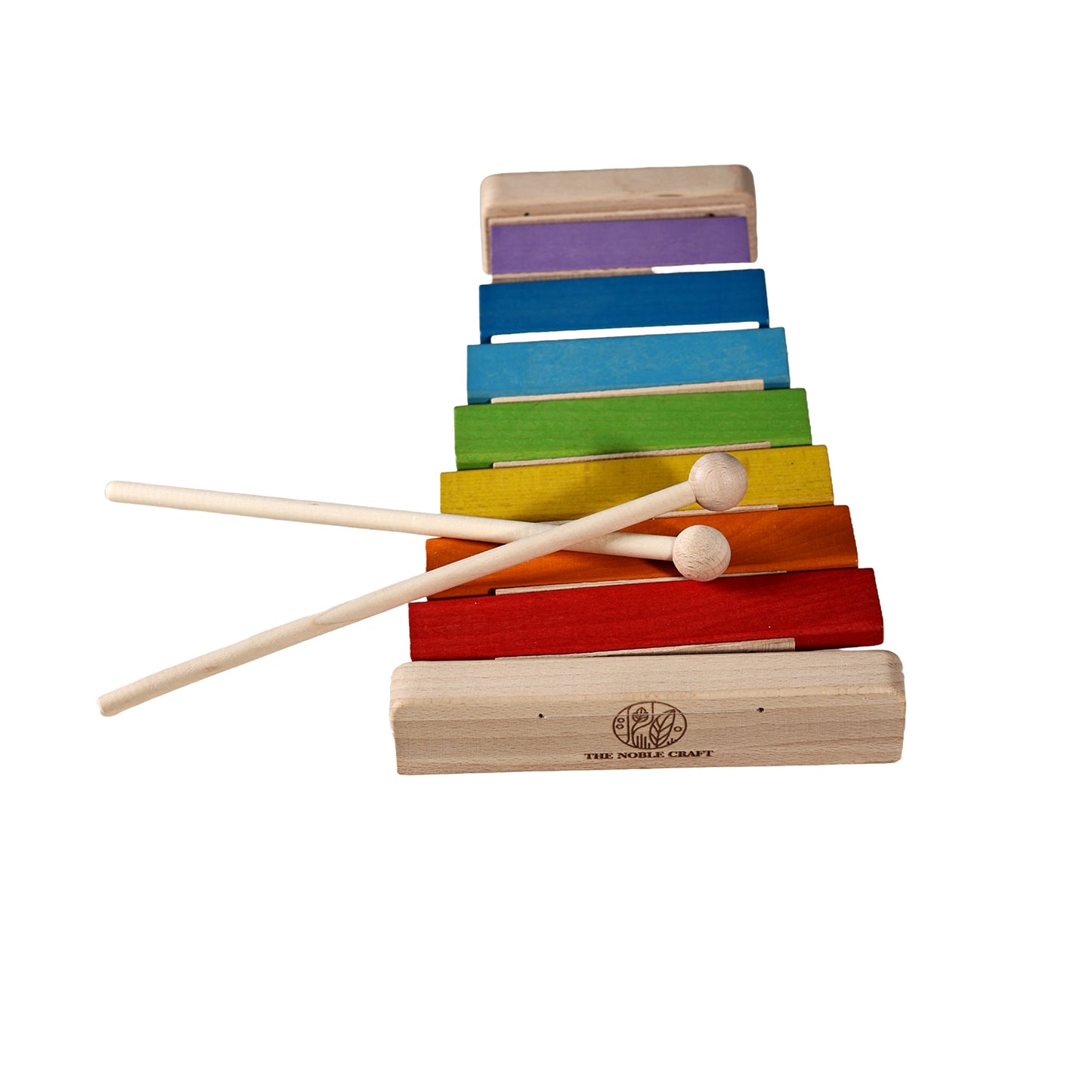 Natural Wooden Rainbow Xylophone