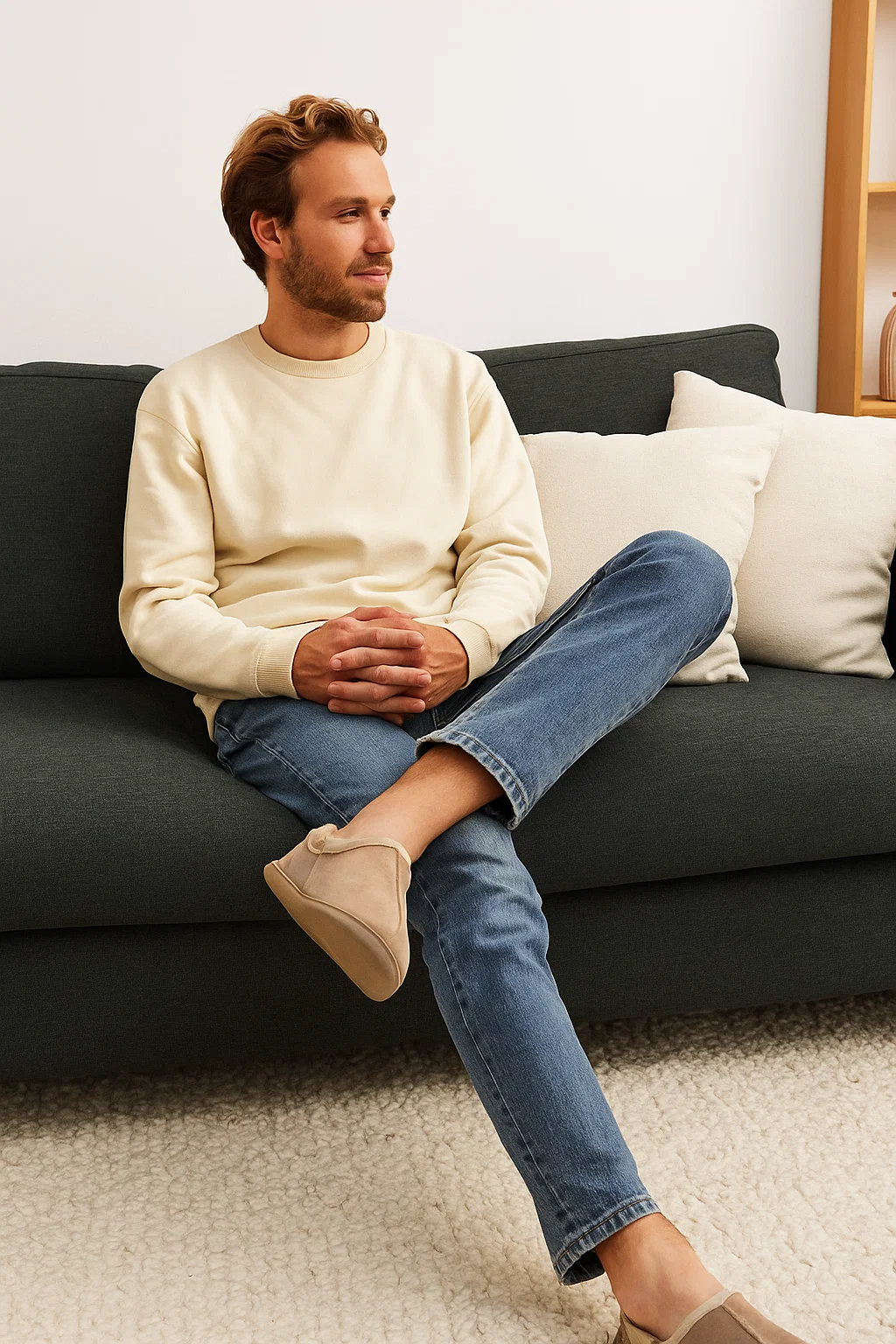 DORPER men's slippers beige