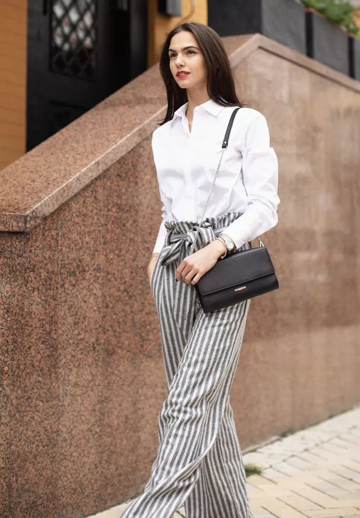 Women's leather bag-transformer black Blackwood - BN-BAG-26-bw