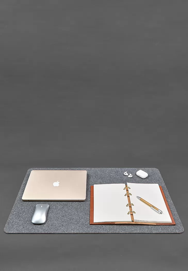 Desk mat 2.0 double-sided light beige - BN-BV-2-light-beige-felt-l