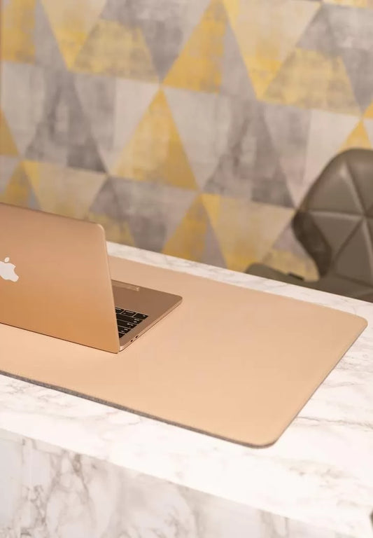 Desk mat 2.0 double-sided light beige - BN-BV-2-light-beige-felt-l