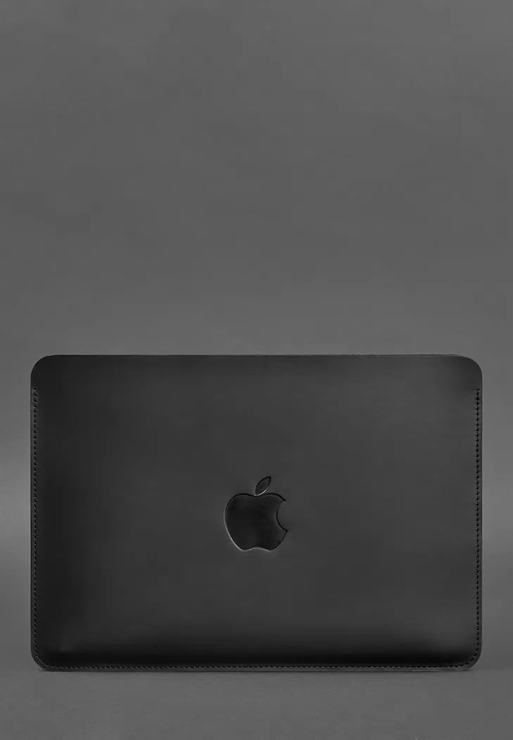 Leather case for MacBook 13 inch Black Crazy Horse - BN-GC-7-g-kr