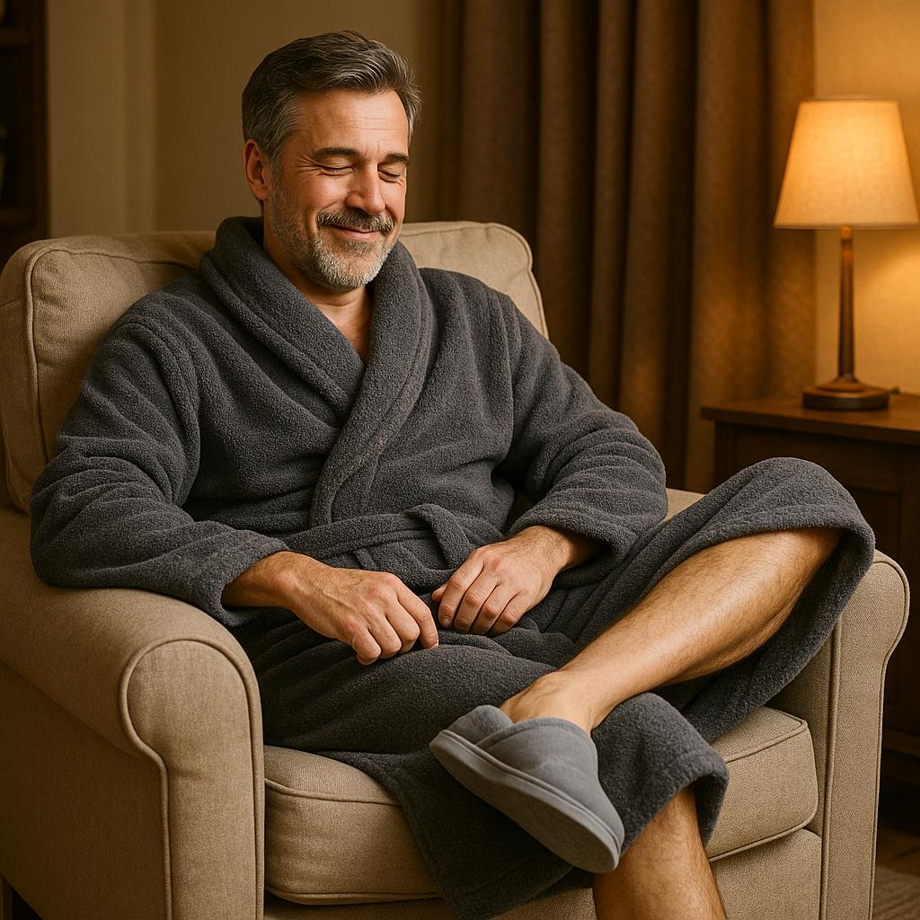 MEN'S SLIPPERS SOAY ASH GREY