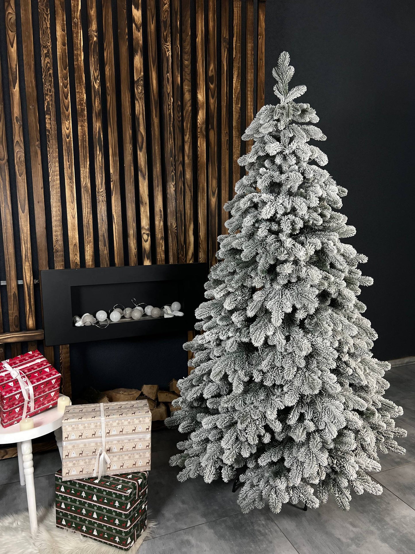 Snow-covered “Triumph” Christmas tree - 1.8 m.