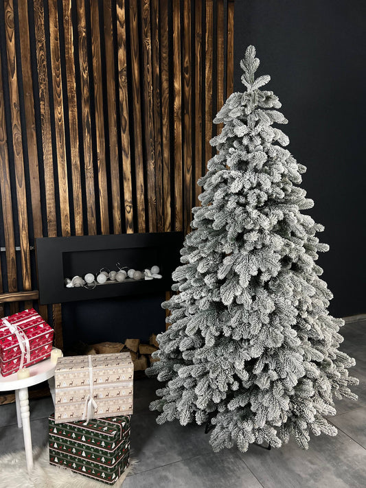 Snow-covered “Triumph” Christmas tree - 1.8 m.