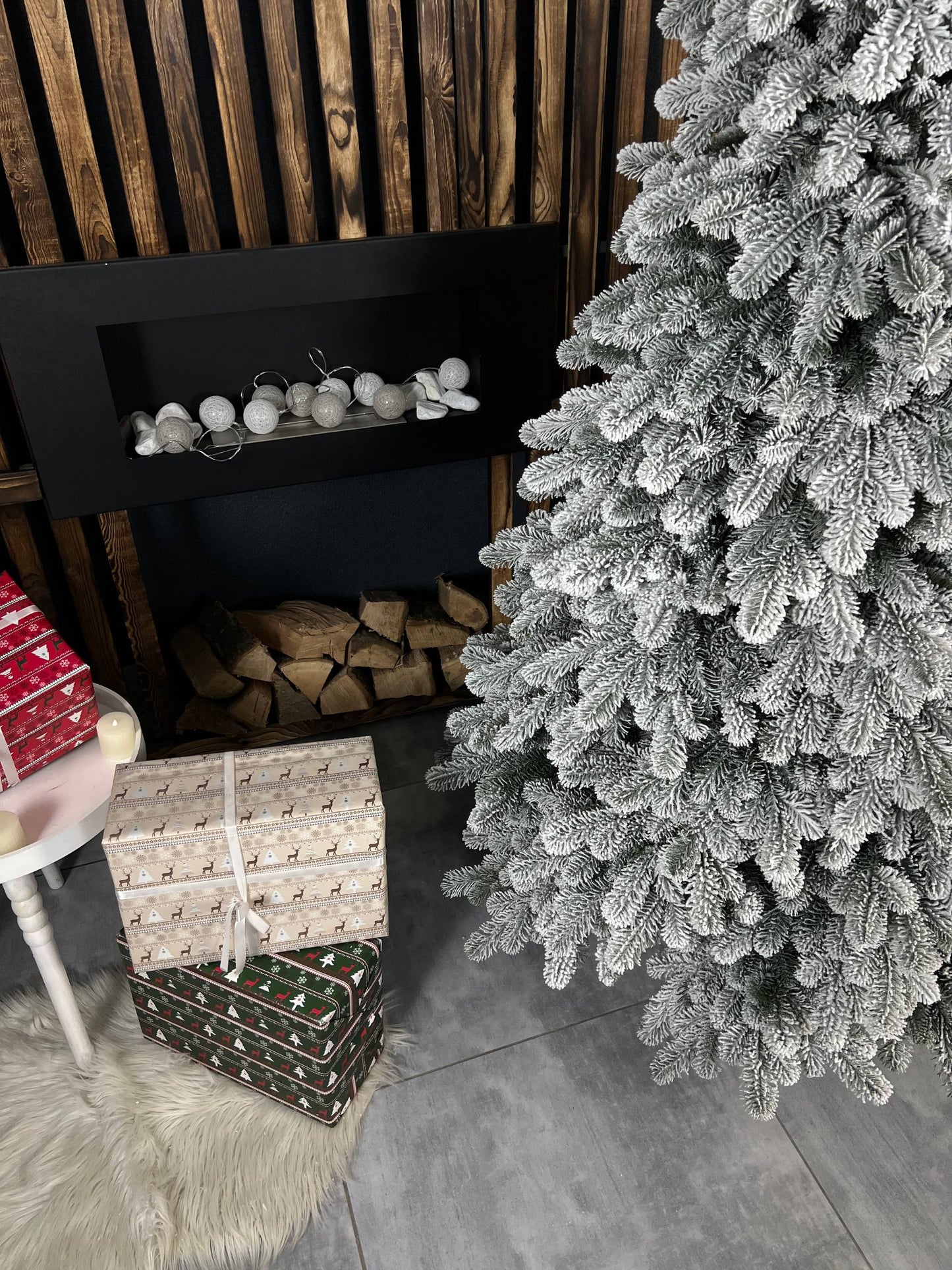 Snow-covered “Triumph” Christmas tree - 1.8 m.