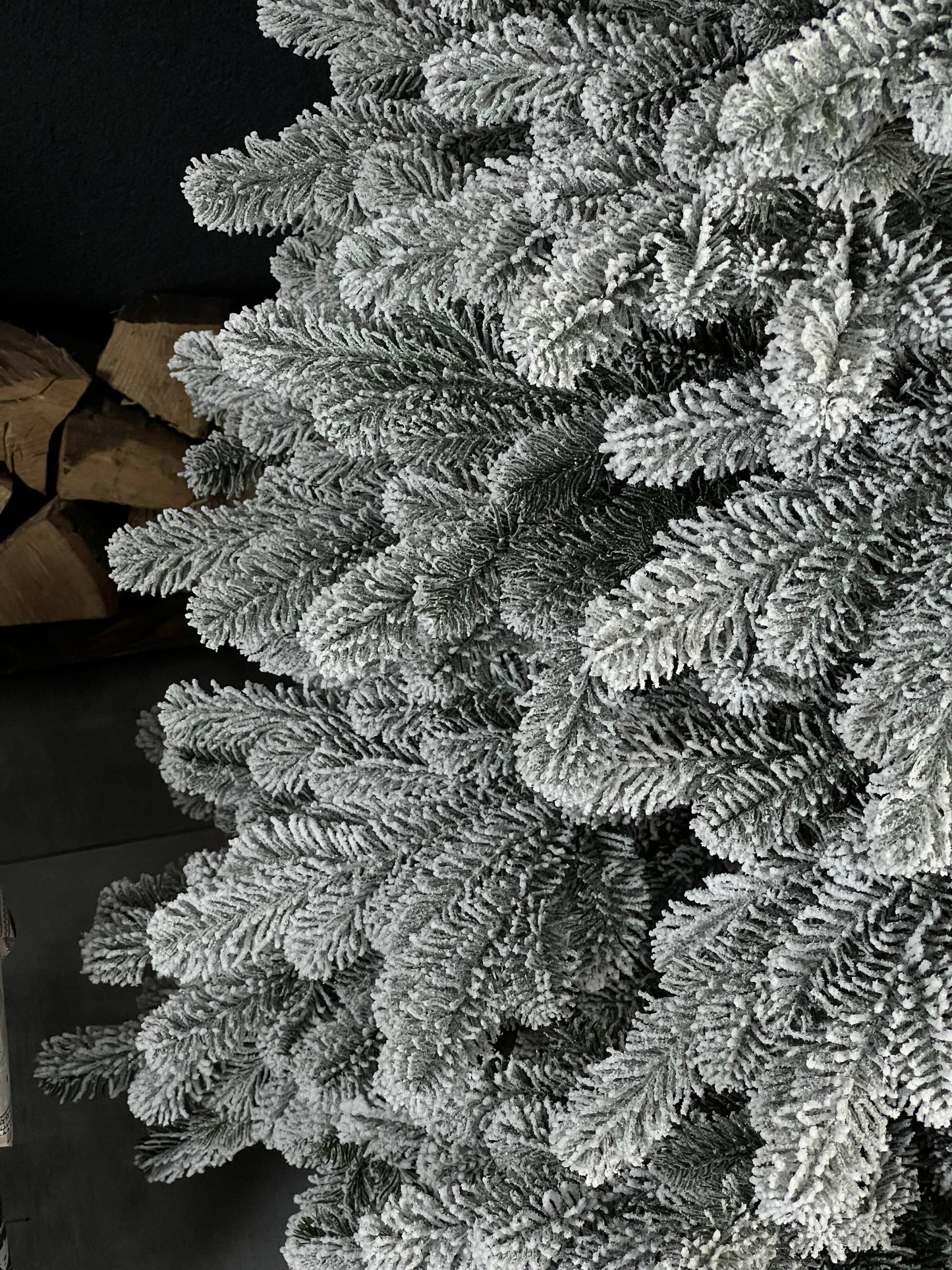 Snow-covered “Triumph” Christmas tree -  2.3 m.