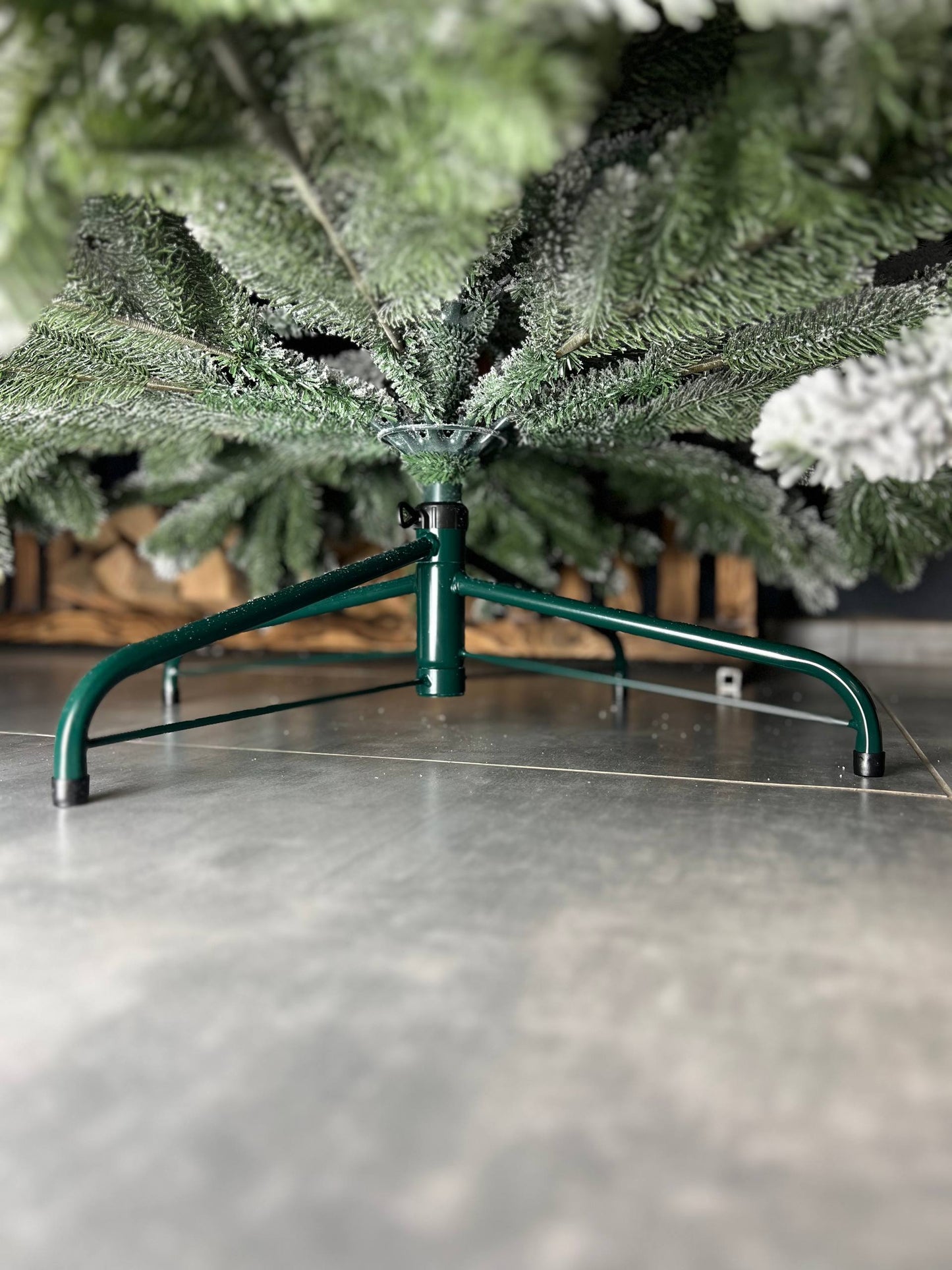 Snow-covered “Triumph” Christmas tree -  2.3 m.