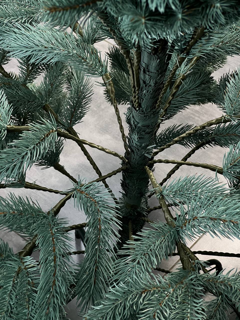 Triumph blue Christmas tree on a string - 1.8 m.